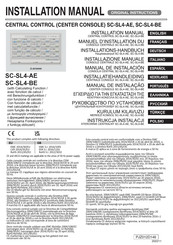 Mitsubishi Heavy Industries SC-SL4-BE Manual De Instalación