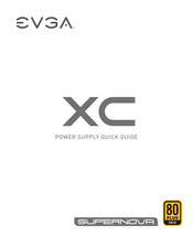 EVGA SuperNOVA 1000G XC Manual De Instrucciones