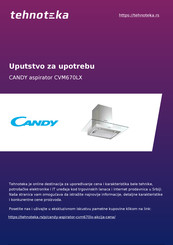 Candy CVM670LX Instalación Y Manual Del Usuario