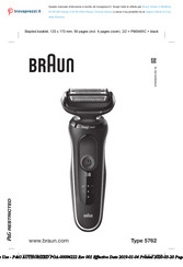 Braun Wet&Dry 50-W1200 Serie Manual Del Usuario
