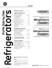 GE 25 Manual Del Propietario E Instalación