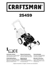 Craftsman 25554 Manual De Las Instrucciones