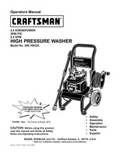 Craftsman 580.768325 Manual Del Operador