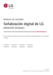 LG 65UM5N-H Manual De Usuario