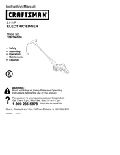 Craftsman 358.796520 Manual De Instrucciones