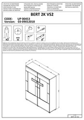 Dedeman BERT 2K VS2 UP 00453 Instrucciones De Montaje