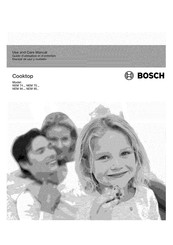 Bosch NEM 74 Serie Manual De Uso Y Cuidado