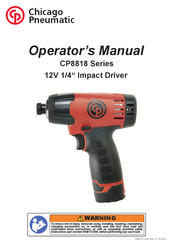 Chicago Pneumatic CP8818 Serie Manual Del Operador
