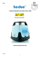 Hedue Q3G Instrucciones De Uso