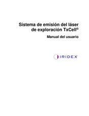 IRIDEX TxCell Manual Del Usuario