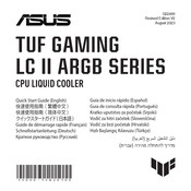 Asus TUF GAMING 240 ARGB Guia De Inicio Rapido