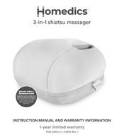 HoMedics FMS-290HJ Manual De Instrucciones E Información De Garantía