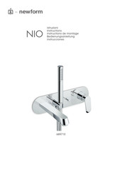 newform NIO 68971E Instrucciones