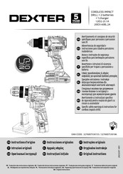 Dexter 12ID2-25.1A Instrucciones Originales