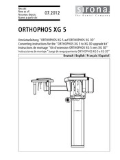 Sirona ORTHOPHOS XG 5 Instrucciones De Montaje