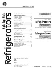 GE Profile 27 Serie Manual De Instrucciones