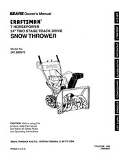 Craftsman 247.885570 Manual Del Propietário