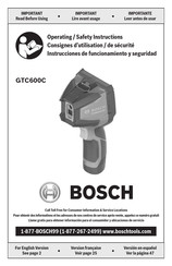 Bosch 3 601 K83 510 Instrucciones De Funcionamiento Y Seguridad