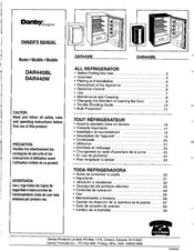 Danby Designer DAR440W Manual Del Propietário