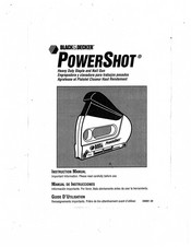 Black and Decker POWERSHOT Manual De Instrucciones