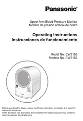 Panasonic EW3152 Instrucciones De Funcionamiento