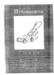 Husqvarna Royal 36 EL Manual Del Operador