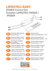 Schluter LIPROTEC-PEBZS Instrucciones Breves