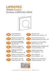 Schluter LIPROTEC-ERPZ Instrucciones Breves