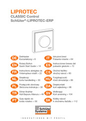 Schluter LIPROTEC-ERP Instrucciones Breves