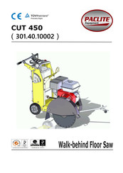 PACLITE Equipment CUT 450 Manual De Instrucciones