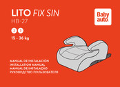 Babyauto LITO FIX SIN Manual De Instalación