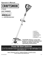 Craftsman INCREDI-PULL 316.79193.1 Manual Del Operador