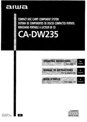 Aiwa CA-DW235 Manual De Instrucciones