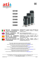 ATI di Mariani SX800 Manual De Instalación, Uso Y Mantenimiento