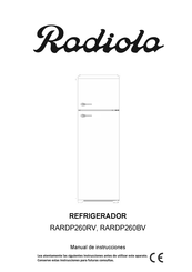 Radiola RARDP260RV Manual De Instrucciones