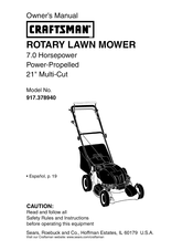 Craftsman 917.378940 Manual De Instrucciones