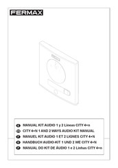 Fermax Audio NCity 4+N 2 Manual