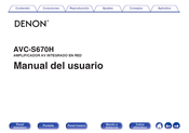 Denon AVC-S670H Manual Del Usuario