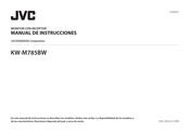 Jvc KW-M785BW Manual De Instrucciones