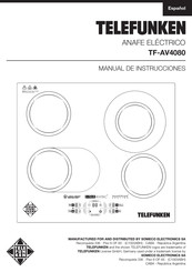 Telefunken TF-AV4080 Manual De Instrucciones