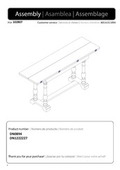 Southern Enterprises DN1222227 Instrucciones De Montaje