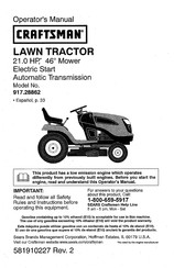 Craftsman 917.28862 Manual De Instrucciones