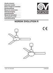 Vortice NORDIK EVOLUTION R 120/48 Manual De Instrucciones