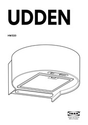 IKEA UDDEN Manual De Instrucciones