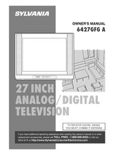 Sylvania 6427GFG A Manual De Instrucciones