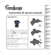 Emmaljunga Cup holder XL Manual De Instrucciones