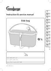 Emmaljunga Side bag Manual De Instrucciones