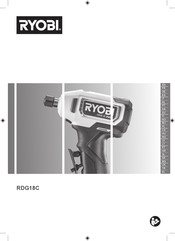 Ryobi RDG18C Manual Del Usuario