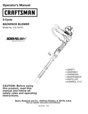 Craftsman 316.794791 Manual De Instrucciones