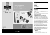 BURG-WACHTER secuENTRY easy ENTRY 7601 PIN Guía De Configuración Inicial